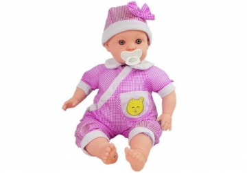 Kūdikio lėlė „Baby Kid“ 45 cm, rožinė