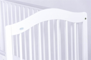Kūdikio lovytė Jagoda 124x66x106cm, balta