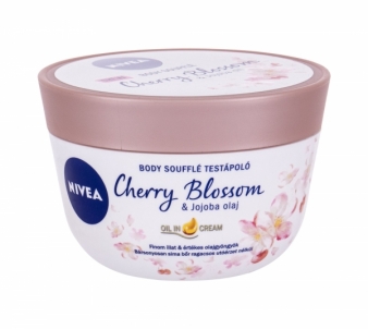 Body cream Nivea Body Soufflé Cherry Blossom & Jojoba Oil 200ml Body creams, lotions
