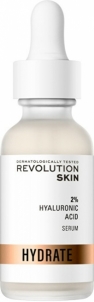 Kūno kremas Revolution Skincare Moisturizing facial serum Hydrate 2% Hyaluronic Acid (Serum) 30 ml Kūno kremai, losjonai