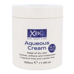 Kūno kremas Xpel Body Care Aqueous Cream SLS Free Cosmetic 500ml Kūno kremai, losjonai