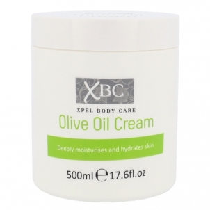 Kūno kremas Xpel Body Care Olive Oil Cream Cosmetic 500ml Kūno kremai, losjonai