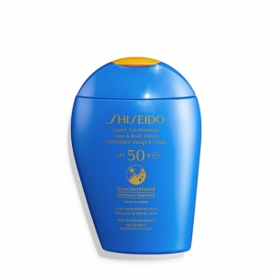 Kūno losionas Shiseido Waterproof protective milk SPF 50+ Expert Sun Protector (Face and Body Lotion) 150 ml 