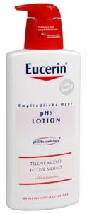 Kūno losjonas Eucerin Moisturizing Lotion for Sensitive Skin pH5 400 ml