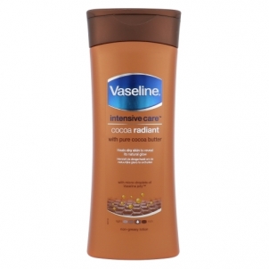 Body lotion Vaseline Intensive Care Cocoa Radiant Lotion Cosmetic 400ml 