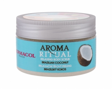 Kūno šveitiklis Dermacol Aroma Ritual Brazilian Coconut 200g Kūno šveitikliai