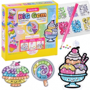 Kūrybinis rinkinys - Diamond Painting Sweets Educational toys