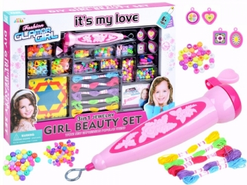 Kūrybinis rinkinys su pynimo prietaisu Toys for girls