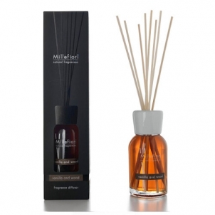 Kvapas namams Millefiori Milano Aroma diffuser Natu ral Vanilla and wood 100 ml 