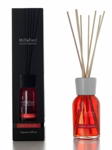 Kvapas namams Millefiori Milano Aroma diffuser Natura Apple & Cinnamon 250 ml Kvapai namams