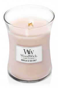 Kvapni žvakė WoodWick Scented Vanilla & Sea Salt 275 g Mājas smaržas