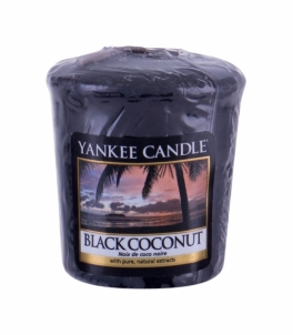Kvapni žvakė Yankee Candle Black Coconut 49g Kvapai namams