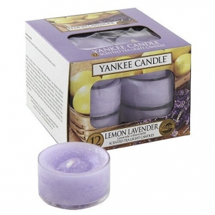 Kvapni žvakė Yankee Candle Lemon Lavender 12 x 9.8 g Mājas smaržas