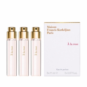 Kvepalai Maison Francis Kurkdjian À La Rose - EDP 3 x 11 ml Perfume for women