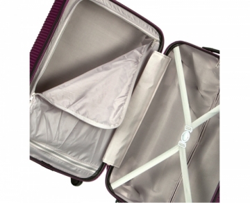 Lagaminas Azure Cestovní kufr SIROCCO 40L T-1039/3-50 fialová null