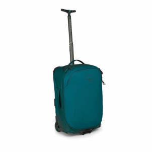 Lagaminas Rolling Transporter Carry On 38 Žalia Ceļojumu somas, mugursomas, koferi