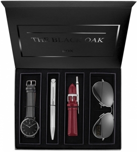 Vyriškas laikrodis Black Oak Dárkový set BX97051SET-903