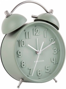Laikrodis Karlsson Alarm Clock Iconic KA5784GR 