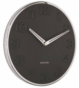 Laikrodis Karlsson Nástěnné hodiny KA5759BK Interjera pulksteņi, meteoroloģiskās stacijas
