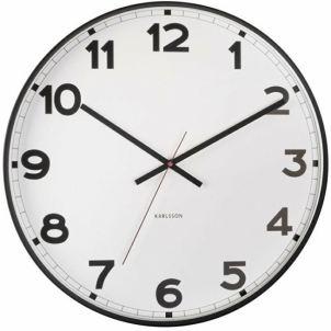 Laikrodis Karlsson Nástěnné hodiny KA5847WH Interjera pulksteņi, meteoroloģiskās stacijas