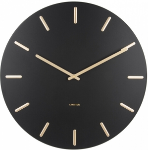Laikrodis Karlsson Wall clock KA5716BK Interjera pulksteņi, meteoroloģiskās stacijas
