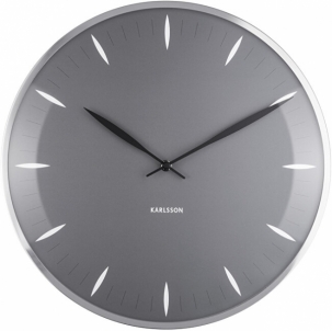 Laikrodis Karlsson Wall clock KA5761GY Interjera pulksteņi, meteoroloģiskās stacijas