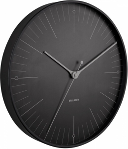 Laikrodis Karlsson Wall clock KA5769BK Interjero laikrodžiai, metereologinės stotelės