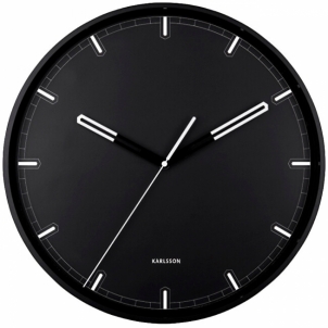 Laikrodis Karlsson Wall clock KA5774BK Interjero laikrodžiai, metereologinės stotelės