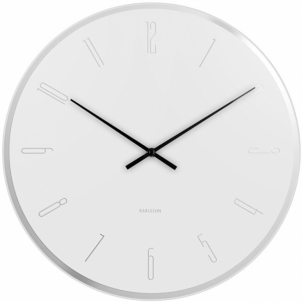Laikrodis Karlsson Wall clock KA5800WH Interjera pulksteņi, meteoroloģiskās stacijas