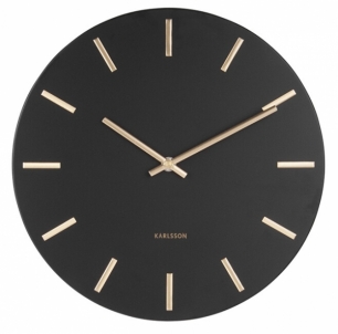 Laikrodis Karlsson Wall clock KA5821BK Interjero laikrodžiai, metereologinės stotelės