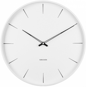 Laikrodis Karlsson Wall clock KA5834WH Interjero laikrodžiai, metereologinės stotelės