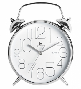 Laikrodis Lowell Wall clock in the shape of an alarm clock 00815B Interjero laikrodžiai, metereologinės stotelės