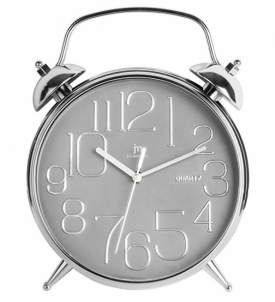 Laikrodis Lowell Wall clock in the shape of an alarm clock 00815G Interjero laikrodžiai, metereologinės stotelės