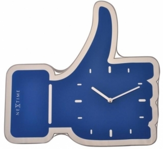 Laikrodis Nextime Facebook Like 3072bl Interjero laikrodžiai, metereologinės stotelės