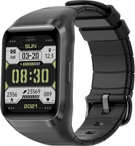 Laikrodis Wotchi Smartwatch WODS2BK - Black Unisex pulksteņi