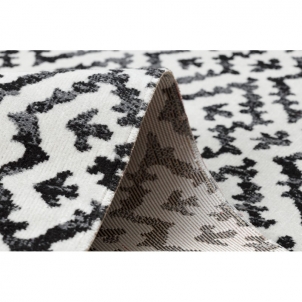 Lauko kilimas su juodais akcentais MUNDO Geometry | 120x170 cm