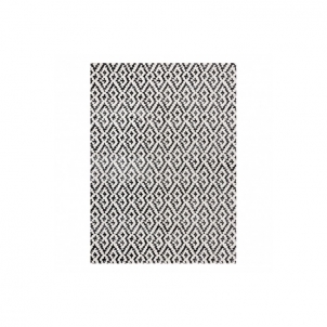 Lauko kilimas su juodais akcentais MUNDO Geometry | 180x270 cm