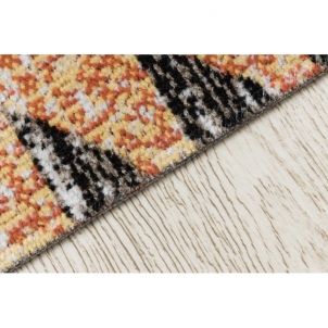 Lauko kilimas su oranžiniais akcentais MUNDO | 140x190 cm