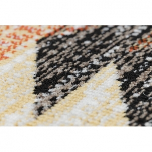 Lauko kilimas su oranžiniais akcentais MUNDO | 180x270 cm