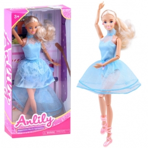 Lėlė - Anlily su mėlyna suknele Игрушки для девочек