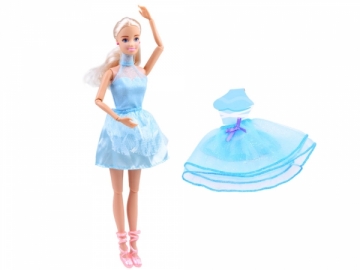 Lėlė - Anlily su mėlyna suknele