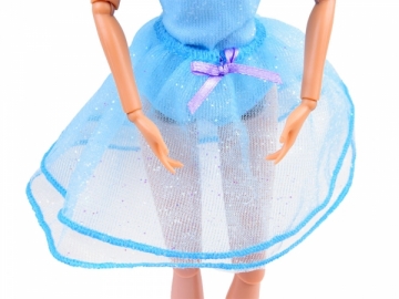 Lėlė - Anlily su mėlyna suknele