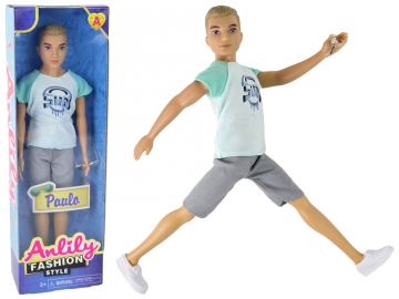 Lėlė - berniukas Paulo su marškinėliais Educational toys
