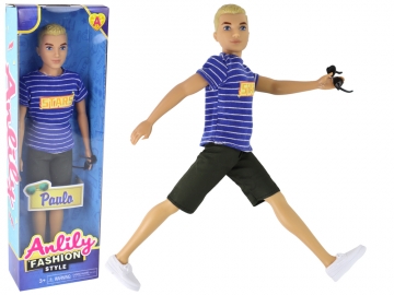 Lėlė - berniukas su marškinėliai Paulo Educational toys