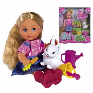 Lėlė - Evi su zuikiu Rotaļlietas meitenēm