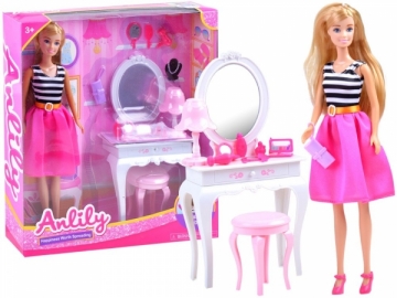 Lėlė &quot;Anlily&quot; su staliuku ir aksesuarais Toys for girls