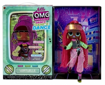 Lėlė 117865 L.O.L. Surprise! O.M.G. Lights Series Fashion Doll VIRTUELLE Žaislai mergaitėms