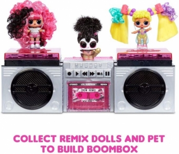 Lėlė 566960 L.O.L. Surprise! Remix Hair Flip Dolls OMG LOL