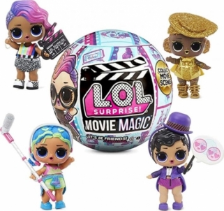 Lėlė 576471 L.O.L. Surprise Movie Magic Doll OMG MGA Žaislai mergaitėms