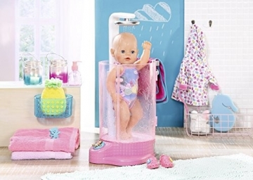 Lėlė 823583 BABY born Rain Fun Shower Doll Set